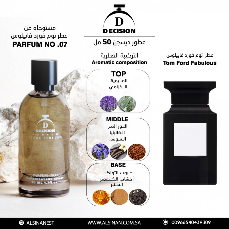 عطر رقم 07 ديسجن توم فورد